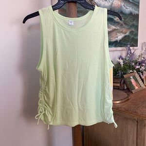 Old Navy Active Mint Green Ribbed Tee